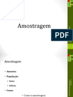 9 - Amostragem e Estimação