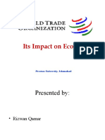 Its Impact On Economy: Preston University, Islamabad