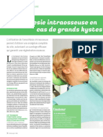 2016 Guillaume L'Anesthésie Intraosseuse en Cas de Grands Kystes Maxillaires