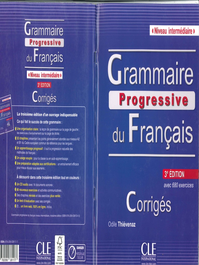 Le Livre Scolaire 3e Français Corrigé