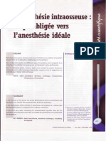 1998 Villette L'Anesthésie Intraosseuse Etape Obligéee Versl'Anesthésie Idéale Journal Dentaire Du Québec