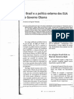 O Brasil e A PE Dos EUA No Governo Obama - Antonio Patriota in Rev. PE PDF