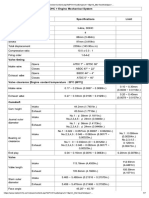 Kis Sportage 2012 2.4g Techinical Data