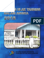 Kecamatan Padang Ulak Tanding Dalam Angka 2016