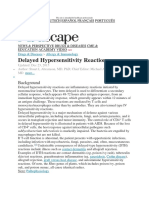 Delayed Hypersensitivity Reactions: Background