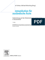 Kommunikation Für Ausländische Ärzte - Vorbereitung Auf Den Patientenkommunikationstest in Deutschland (2015) PDF
