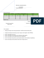 Format RAB Rencana Anggaran Biaya Kegiatan