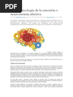 Bases Neurobiológicas de Las Emociones | PDF | Amígdala | Las emociones