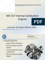 ME-317 Internal Combustion Engines - Turbocharging