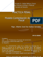 Modelo de Contestación Acusación Fiscal