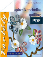 Színes Ötletek, Fortélyok - Papírcsík-Technika - Quilling 112