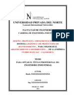 Modelo Tesis Ingeniería Industrial - UPN