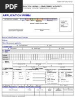 (Tesda) Revised Application Form