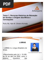 VA Lingua Brasileira de Sinais Aula 01 Tema 01