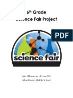 6th grade science fair packet
