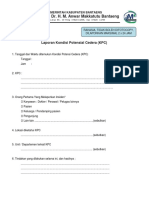 Format Laporan KPC