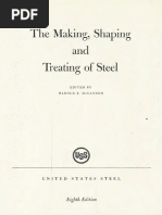 The Making Shaping Treating of Steel McGannon
