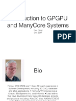 SVCC 2017 Introduction To GPGPU and ManyCore Systems Programming