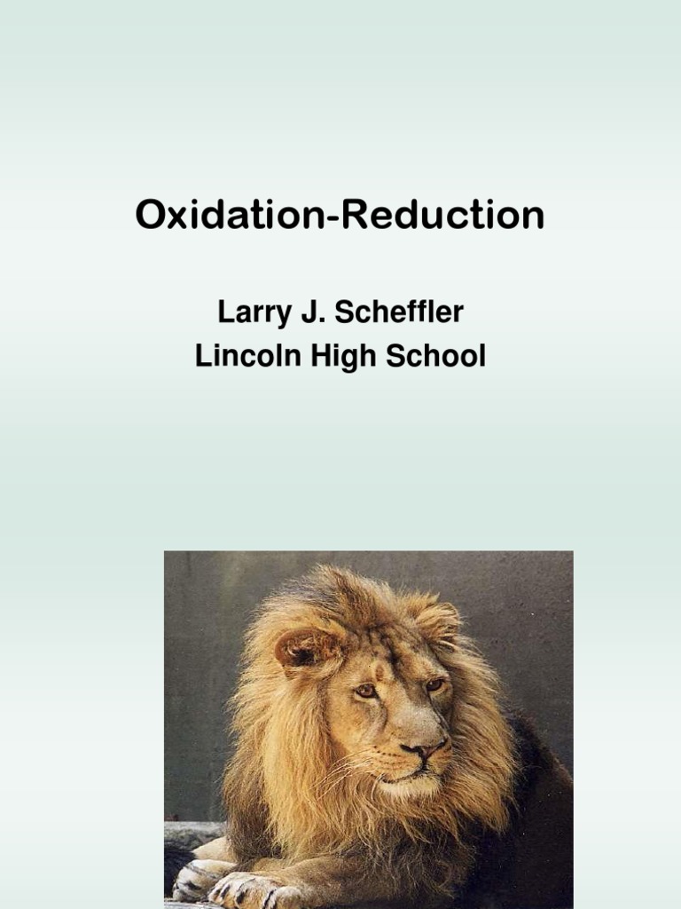 Leo | PDF | Redox | Unit Processes