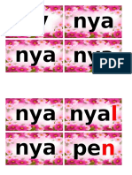 NYA Flash Card - Dotx