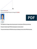 Registrasi Anggota PGRI 22020800662 I Made Suarjana S.PD