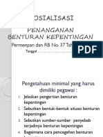 Sosialisasi Penanganan Benturan Kepentingan