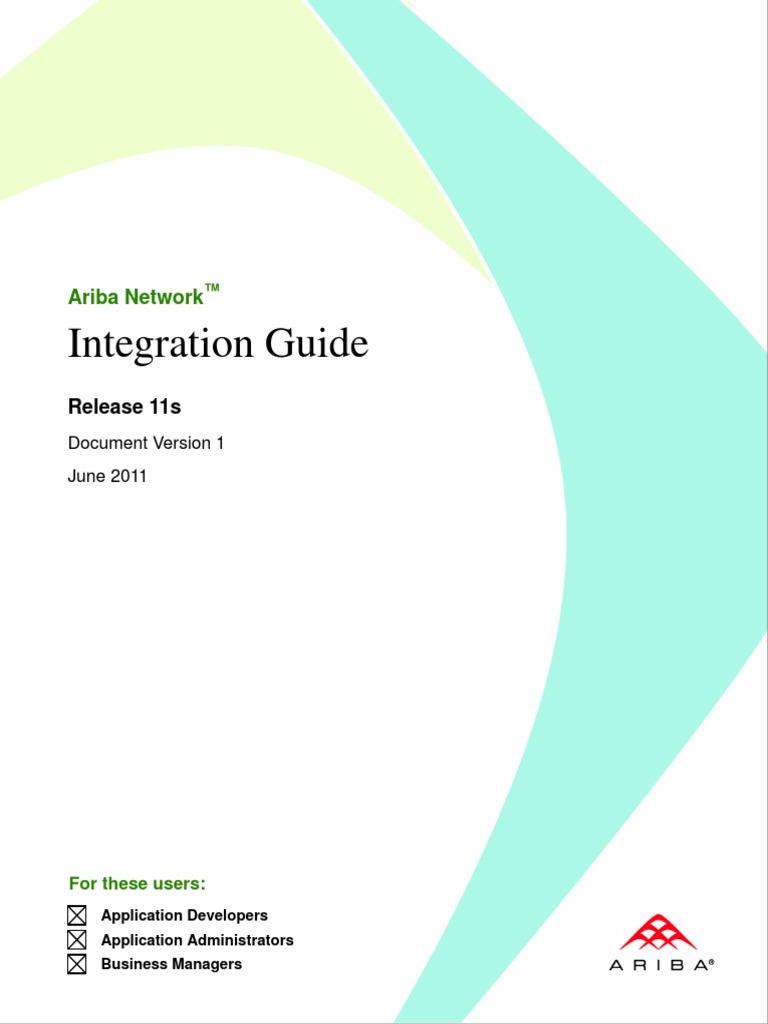 Ariba Network IntegrationGuide11s1 | PDF | Transport Layer Security ...