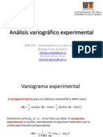 4. Análisis Variográfico - Experimental