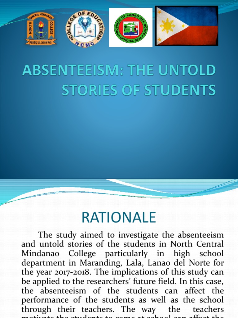 introduction of research paper about absenteeism