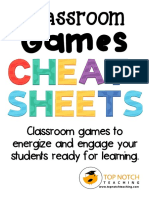 Classroom Games To Energize and Engage Your Students Ready For Learning