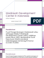 Madrasah Development Center in Indonesia