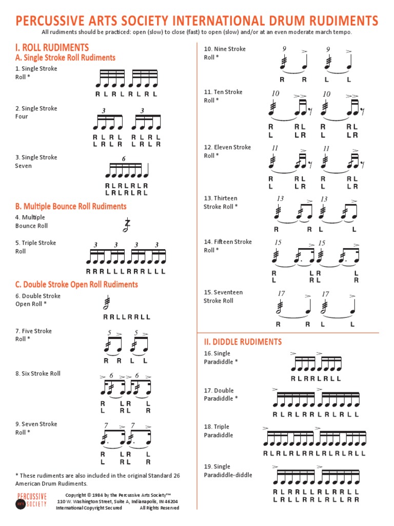 Rudiments 40 PDF | PDF | Art