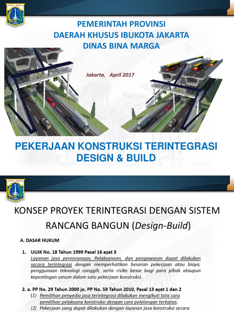 Paparan Design and Built LKPP April 2017-1 | PDF | Teknologi & Rekayasa