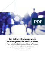 An Integrated Apporach To Workplace Mental Health PDF