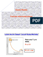 Gases Reales-Fuerzas Intermoleculares PDF