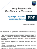 Recursos y Reservas de Gas en Venezuela