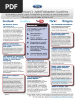 Download Ford Social Media Guidelines by Ford Motor Company SN36127480 doc pdf