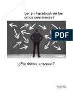 Tu Estrategia en FACEBOOK de Los Próximos 6 Meses