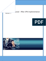 Technical Proposal - Ipsec VPN Implementation