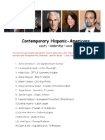 Contemporary Hispanic-Americans R