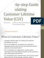 A Step-By-Step Guide To Calculating Customer Lifetime Value (CLV)