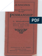 Madarasz - Lessons in Advanced Engraver's Script