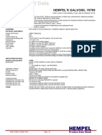 HEMPEL'S GALVOSIL 15790 Product Data Sheet