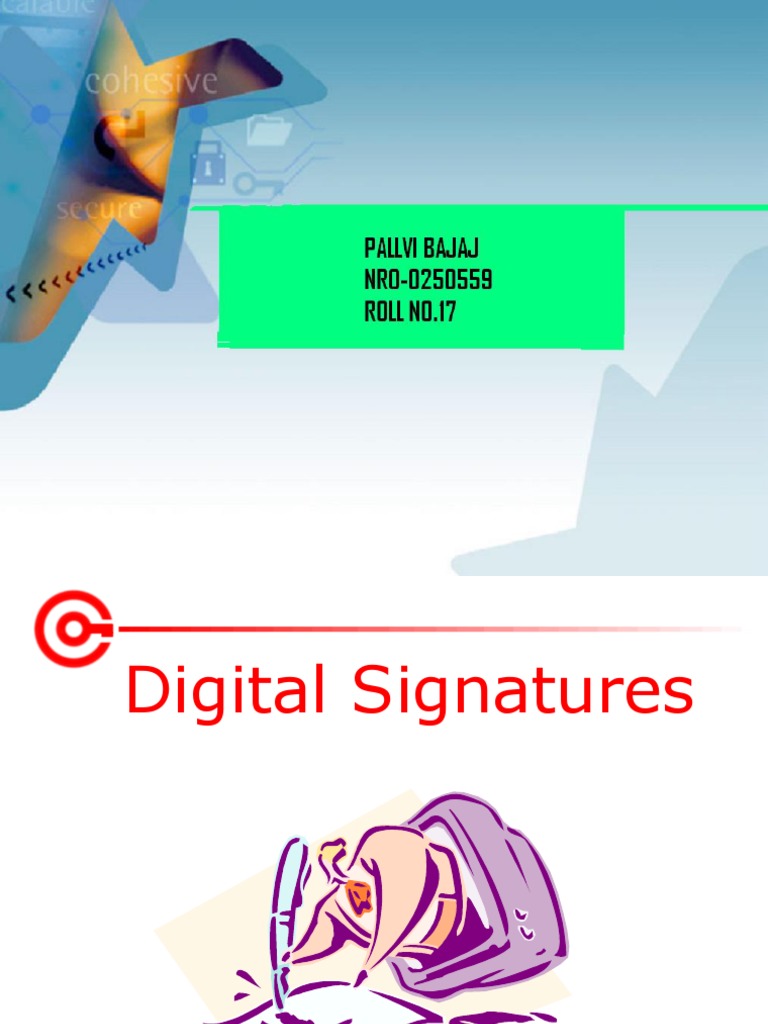 Digital Signatures Explained | PDF | Public Key Certificate | Public ...