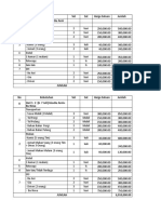 No Kebutuhan Vol Sat Harga Satuan Jumlah A Hari 1-2 (6 - 7 Juli) Gia+Bu Anni