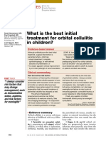 What Treatment Orbital Cellulitis