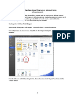 Creating Database Model Diagrams in Microsoft Visio