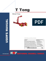 Provide HT Manual Tong Nov BJ Varco Style Type Ht200, Ht100, Ht65, Ht55, Ht50, Ht35, Ht14