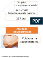 T3S22 - 6578 - Cuidados Na Saúde Materna