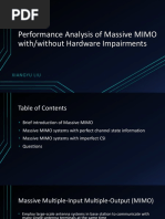 Performance Analysis of Massive MIMO